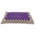 Массажная акупунктурная подушка (квадратная) EcoRelax, фиолетовый - 2